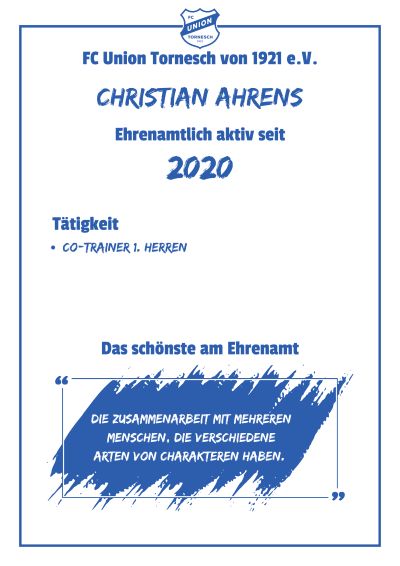 FCU Christian Ahrens Rueckseite