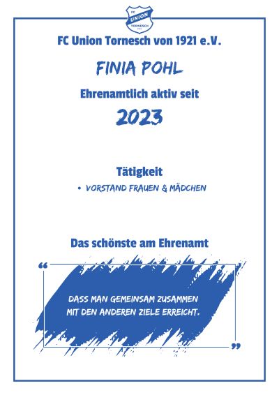 FCU Finia Pohl Rueckseite