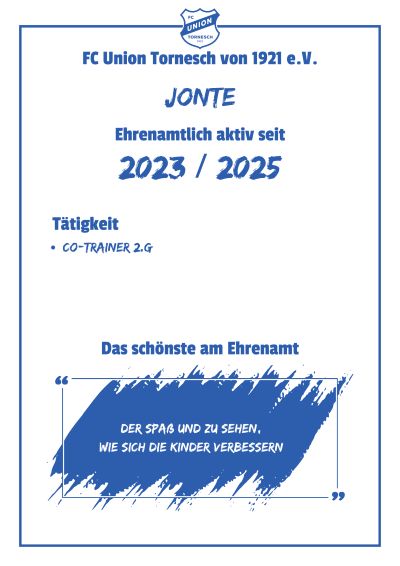 FCU Jonte Paradies Rueckseite