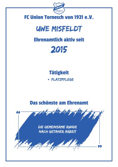 FCU Uwe Misfeldt Rueckseite